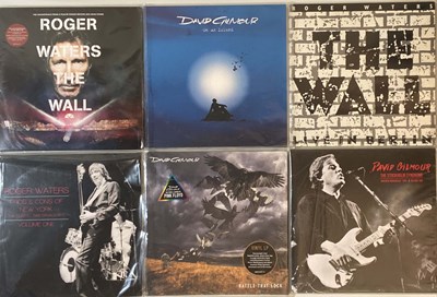 Lot 677 - DAVID GILMOUR & ROGER WATERS - LPs