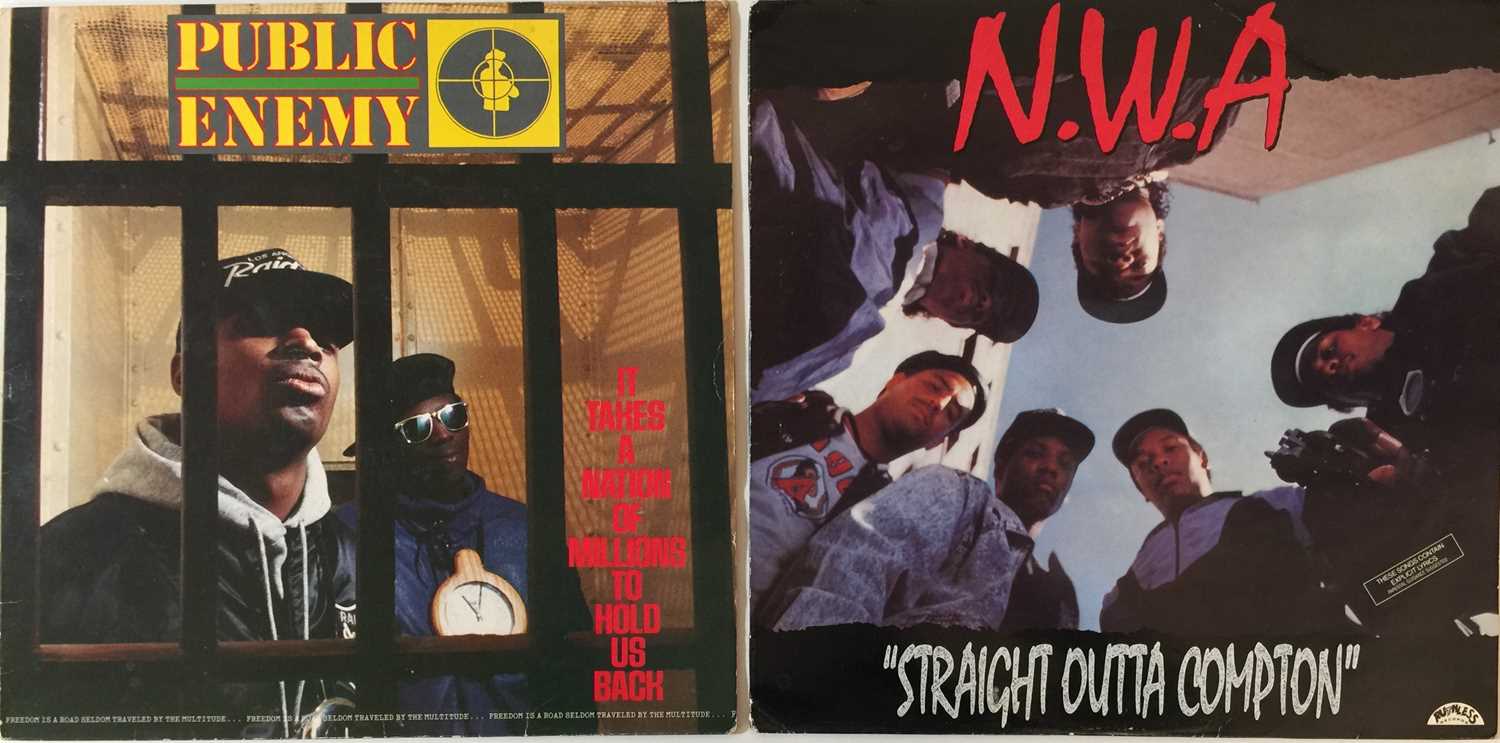 Lot 691 - NWA/PUBLIC ENEMY - LPs