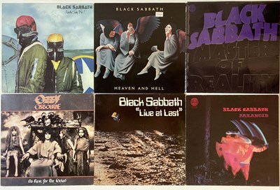 Lot 694 - BLACK SABBATH & OZZY OSBOURNE - LPs