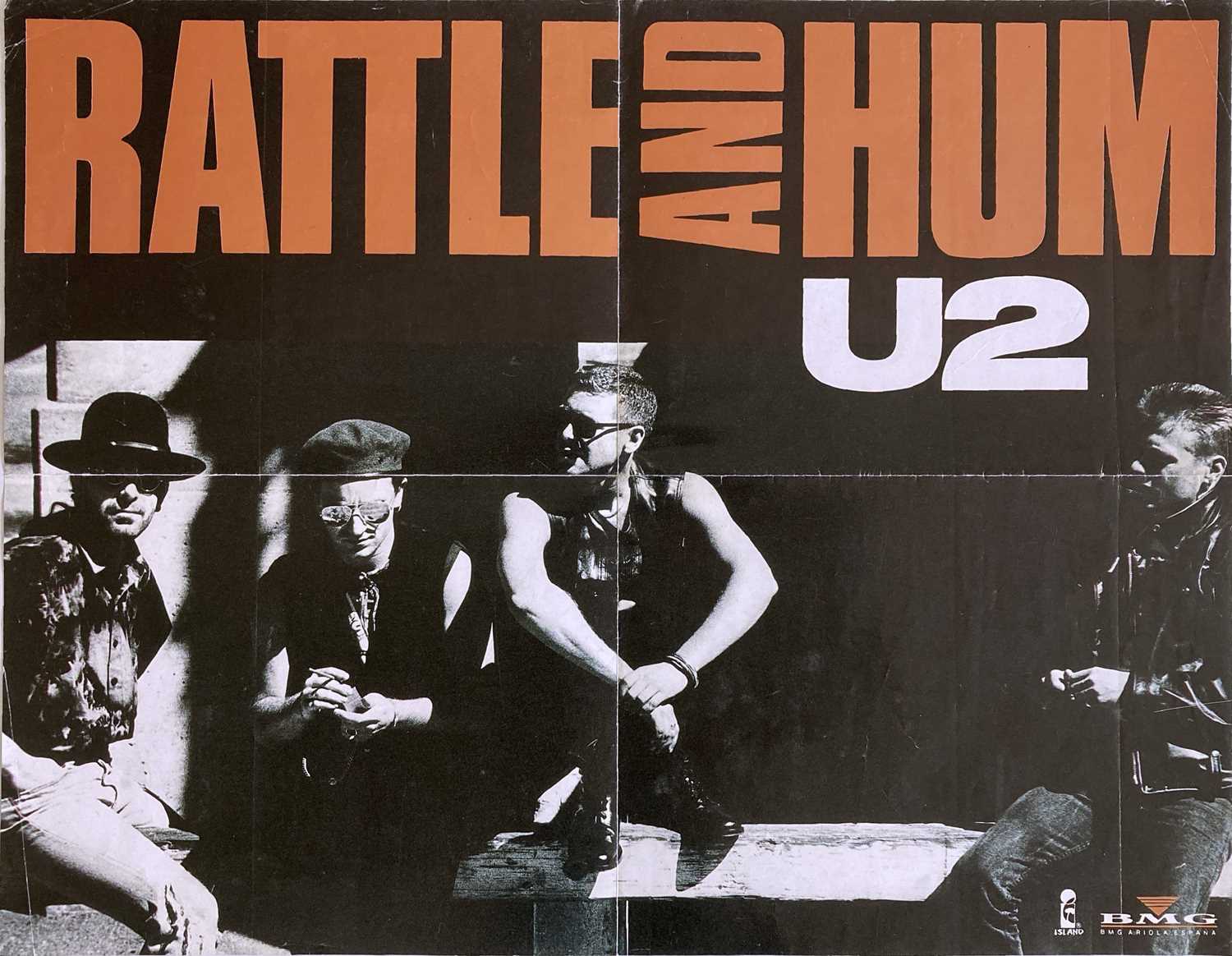 U2 Rattle And Hum Drawing Lot 112 - U2 PROMOTIONAL EPHEMERA - RATTLE AND HUM.