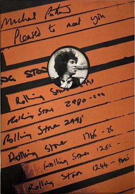 Lot 560 - MICHAEL PUTLAND - PLEASED TO MEET YOU - LIMITED EDITION ROLLING STONES BOOK.