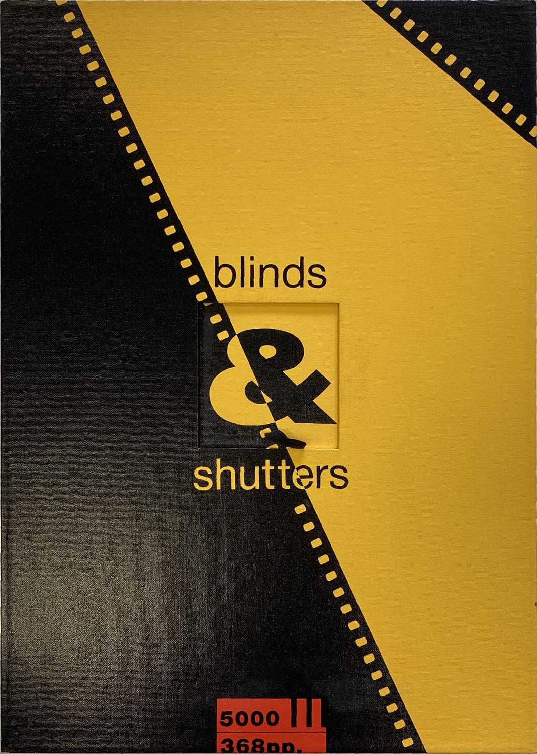 Lot 561 - MICHAEL COOPER - BLINDS AND SHUTTERS - RARE GENESIS BOOK MULTI SIGNED COPY.