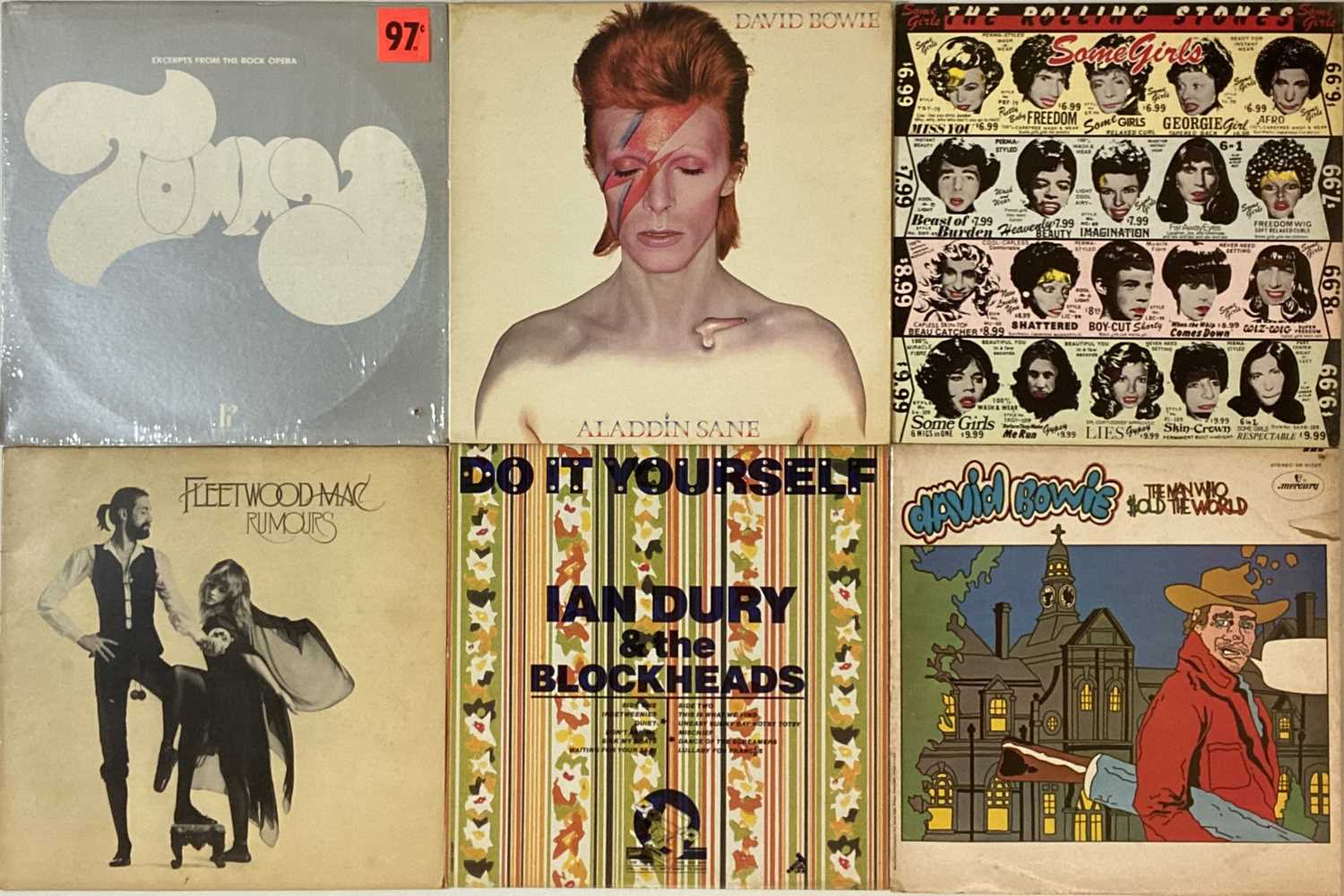 Lot 1283 - CLASSIC ROCK & POP - LPs