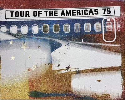 Lot 565 - ROLLING STONES TOUR OF THE AMERICAS 1975 COMMANDER EDITION.