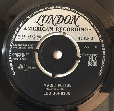 Lot 717 - LOU JOHNSON - UK LONDON 7" RARITIES