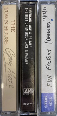 Lot 36 - RARE CASSETTE TAPES - THE DAMNED / GARY MOORE.