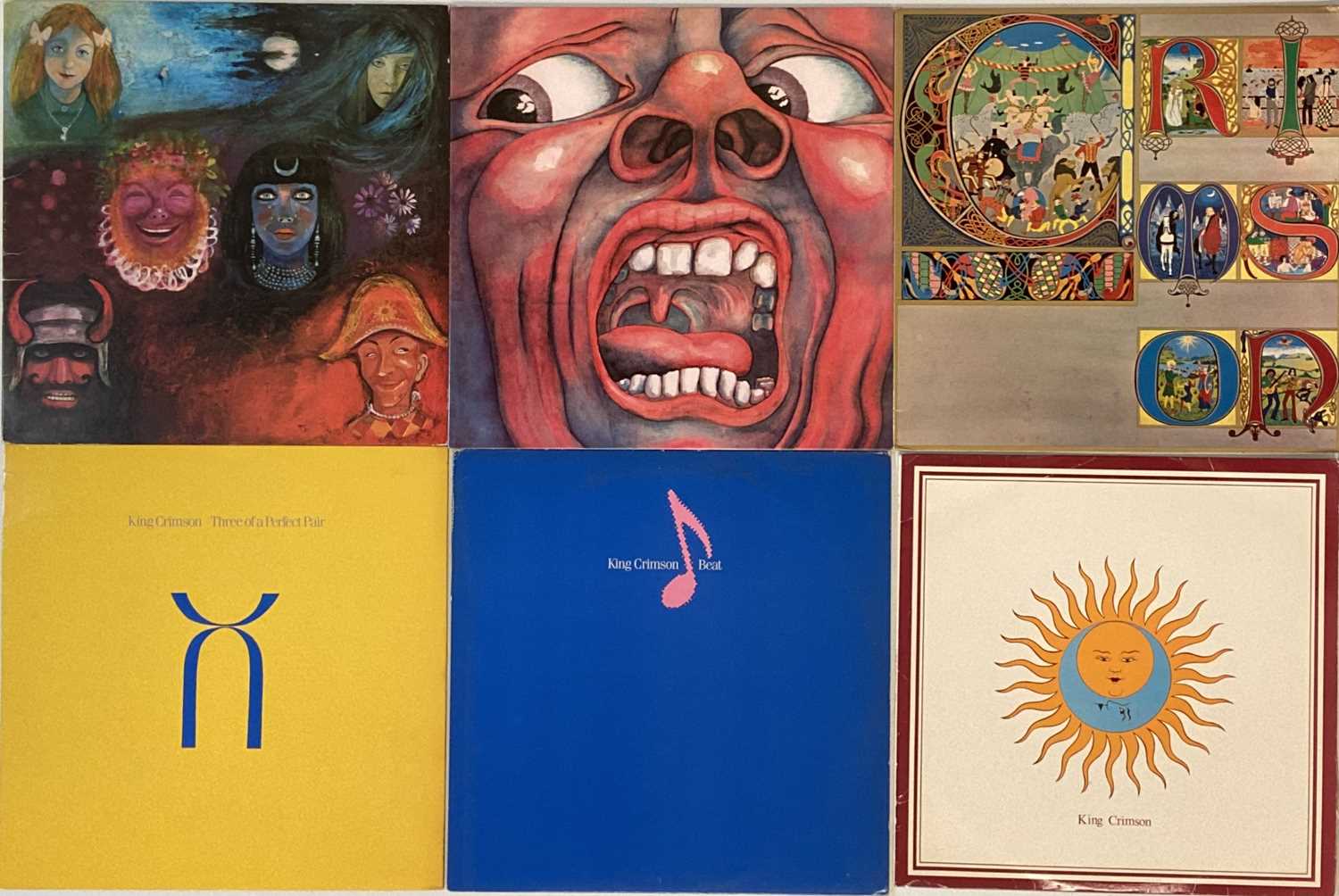 Lot 621 - KING CRIMSON - LP COLLECTION