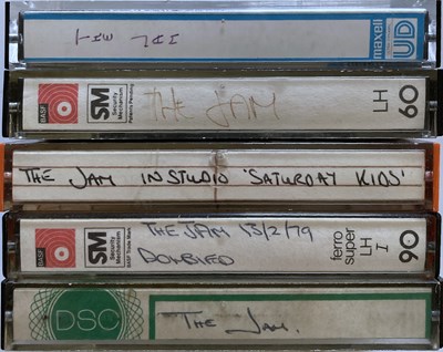 Lot 531 - THE JAM RARE CASSETTES.