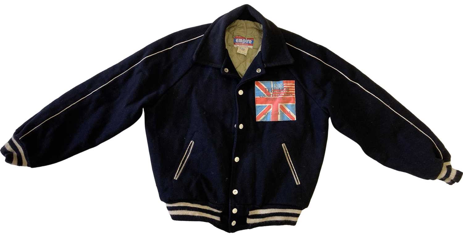 Lot 534 - THE JAM - ORIGINAL SETTING SONS US CREW ISSUED TOUR JACKET 1980.