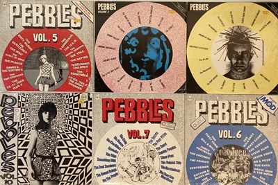 Lot 628 - PEBBLES (COMPILATION) LPs.