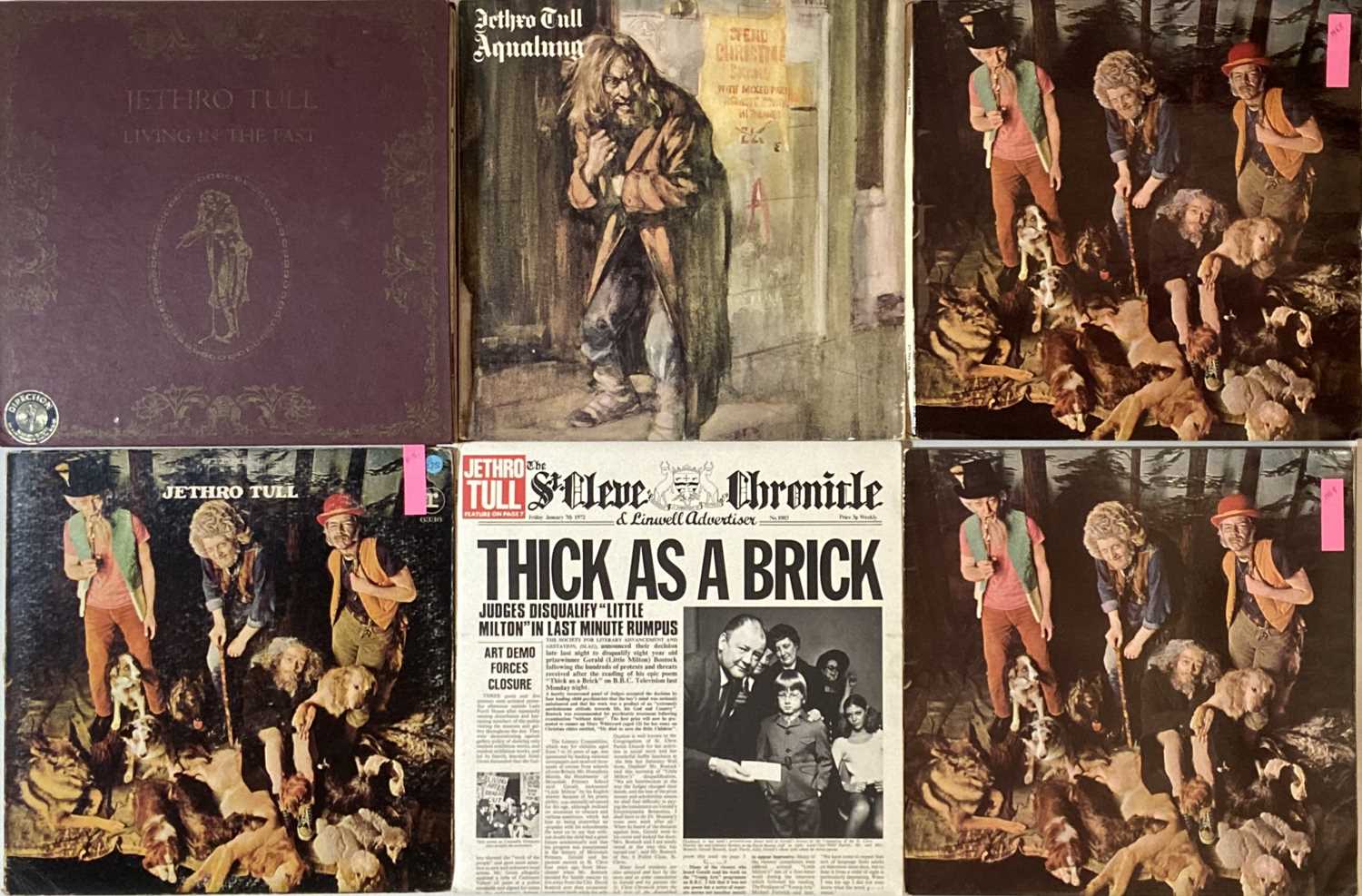 Lot 634 - JETHRO TULL - LPs/7"/CDs