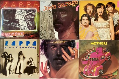 Lot 636 - FRANK ZAPPA - UK PRESSING LP COLLECTION