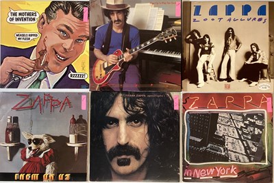 Lot 638 - FRANK ZAPPA - OVERSEAS/PRIVATE PRESSING LPs/7"