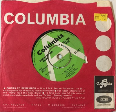 Lot 651 - HERBAL MIXTURE - A LOVE THAT'S DIED 7" (ORIGINAL UK DEMO - COLUMBIA DB 8021)