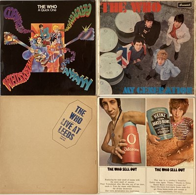 Lot 708 - THE WHO - LPs/ 7" COLLECTION