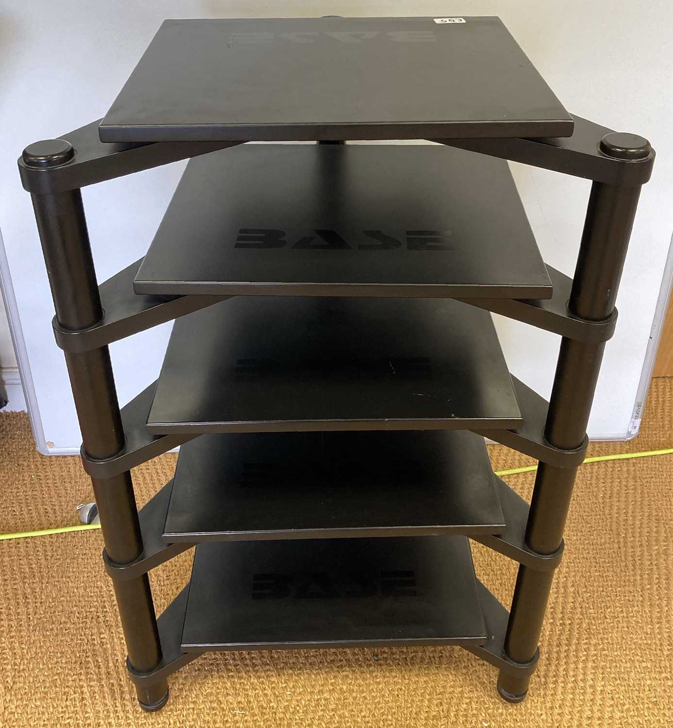 Lot 5 FIVE SHELF AUDIO STAND.