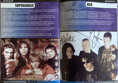 Lot 310 - TEENAGE CANCER TRUST 2003 MULTI SIGNED PROGRAMME.