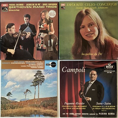 Lot 713 - CAMPOLI/ DU PRE - LP/ BOX-SET RARITIES