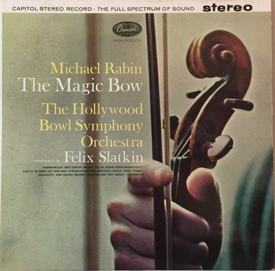 Lot 715 - MICHAEL RABIN - THE MAGIC BOW LP (UK STEREO - SP 8510)