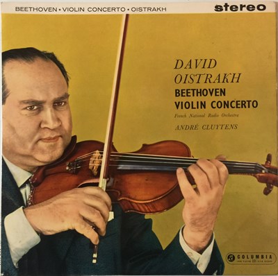 Lot 716 - DAVID OISTRAKH - VIOLIN CONCERTO LP (UK STEREO - SAX 2315)