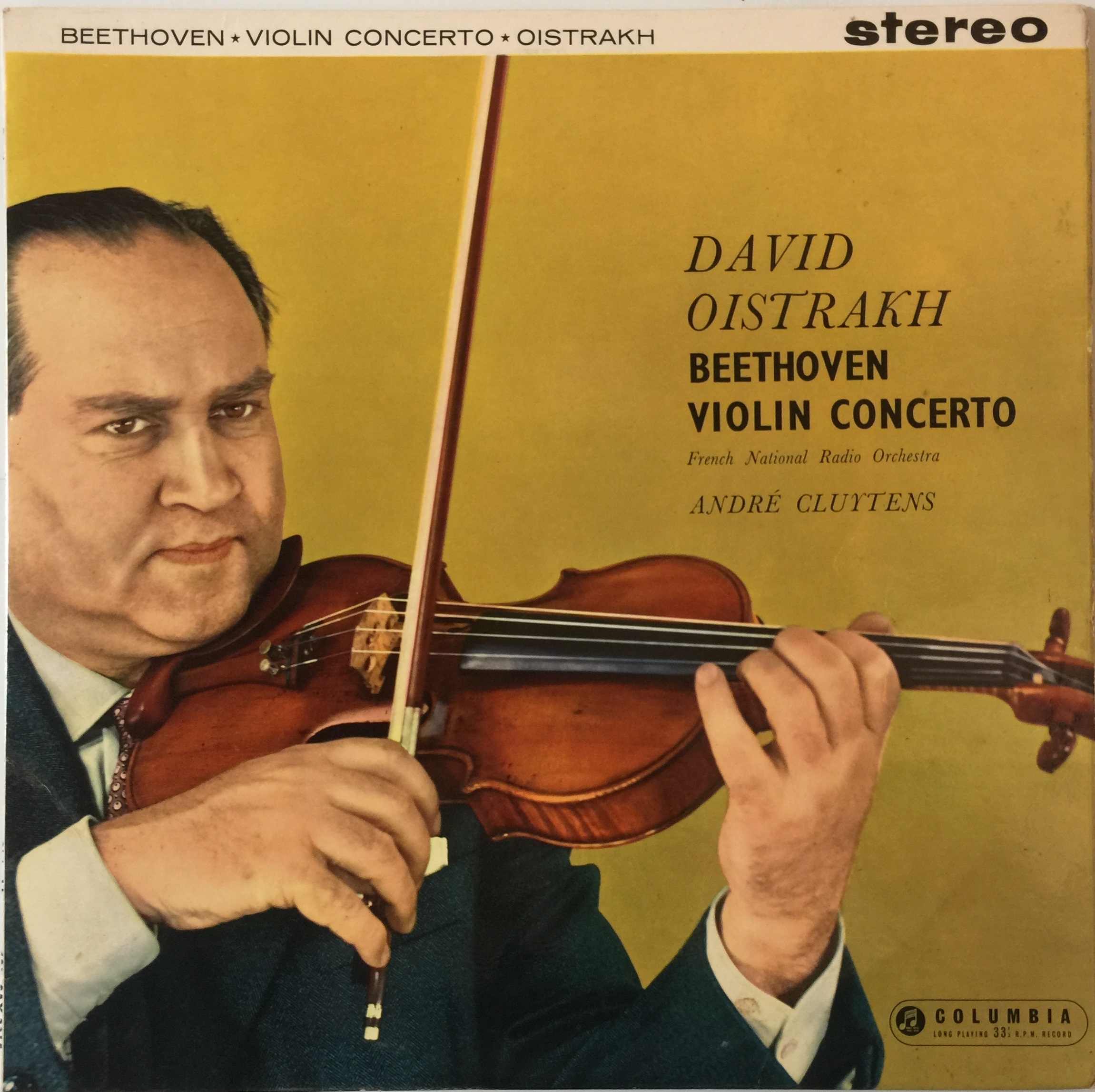 Lot 716 - DAVID OISTRAKH - VIOLIN CONCERTO LP (UK