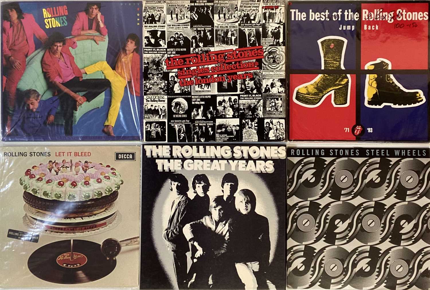 Lot 726 - THE ROLLING STONES - LPs & BOX-SETS