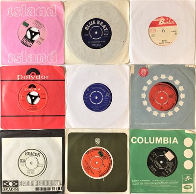 Lot 654 - REGGAE & ROCK 7"! (60s/70s)