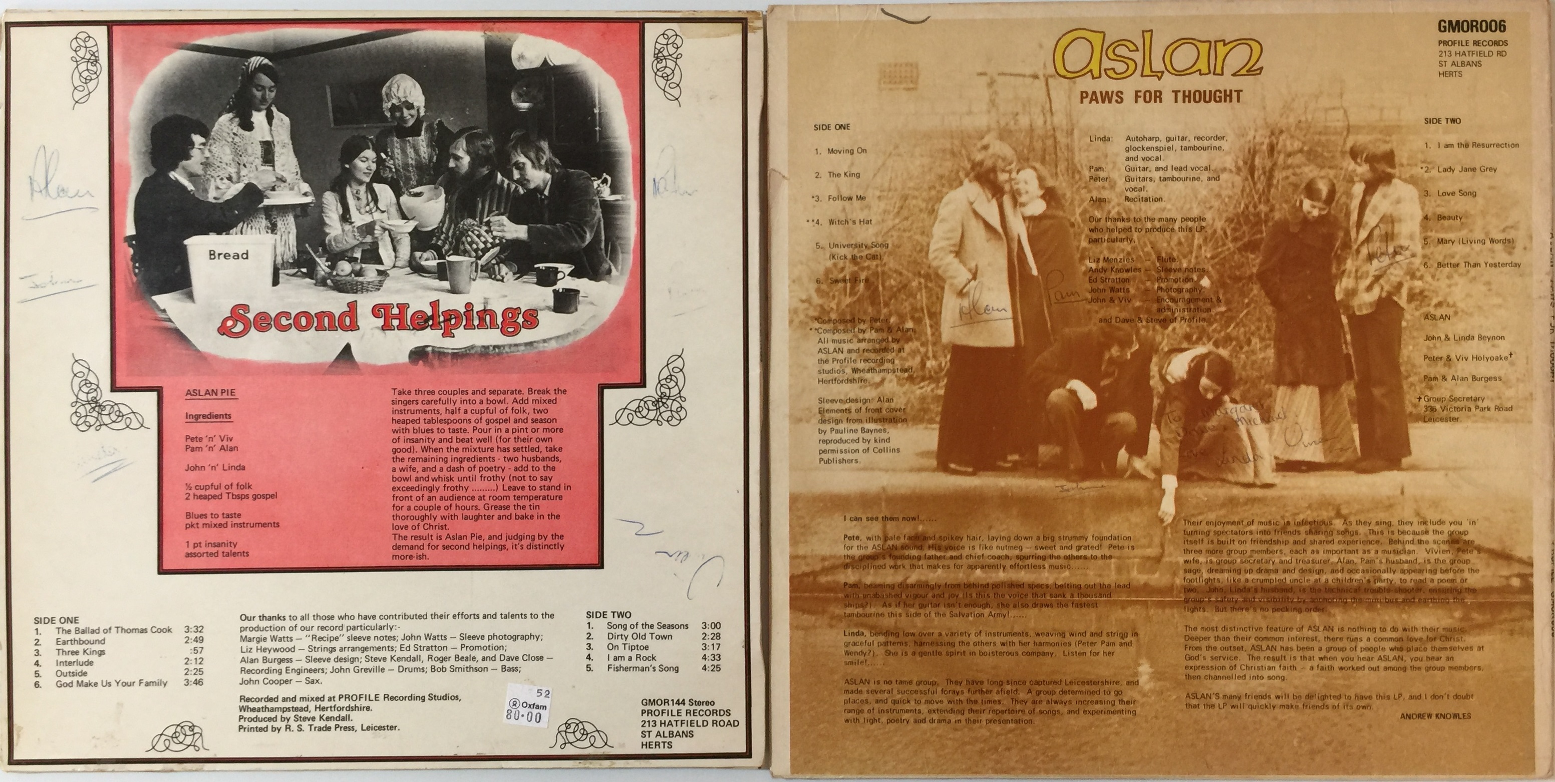 Lot 745 - ASLAN - LP RARITIES