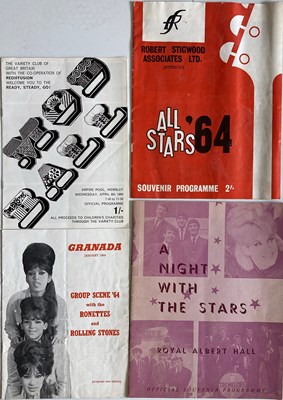 Lot 572 - ROLLING STONES PROGRAMMES - 1964.