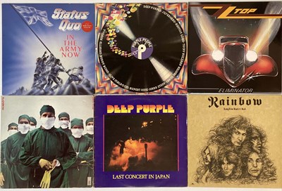 Lot 777 - HEAVY/CLASSIC ROCK & METAL - LPs