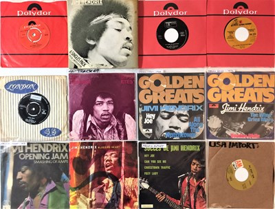 Lot 660 - JIMI HENDRIX/FREE/BAD COMPANY - 7" COLLECTION