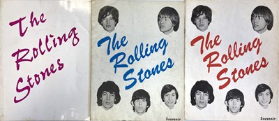 Lot 584 - ROLLING STONES PROGRAMMES - 1964 SOUVENIRS.