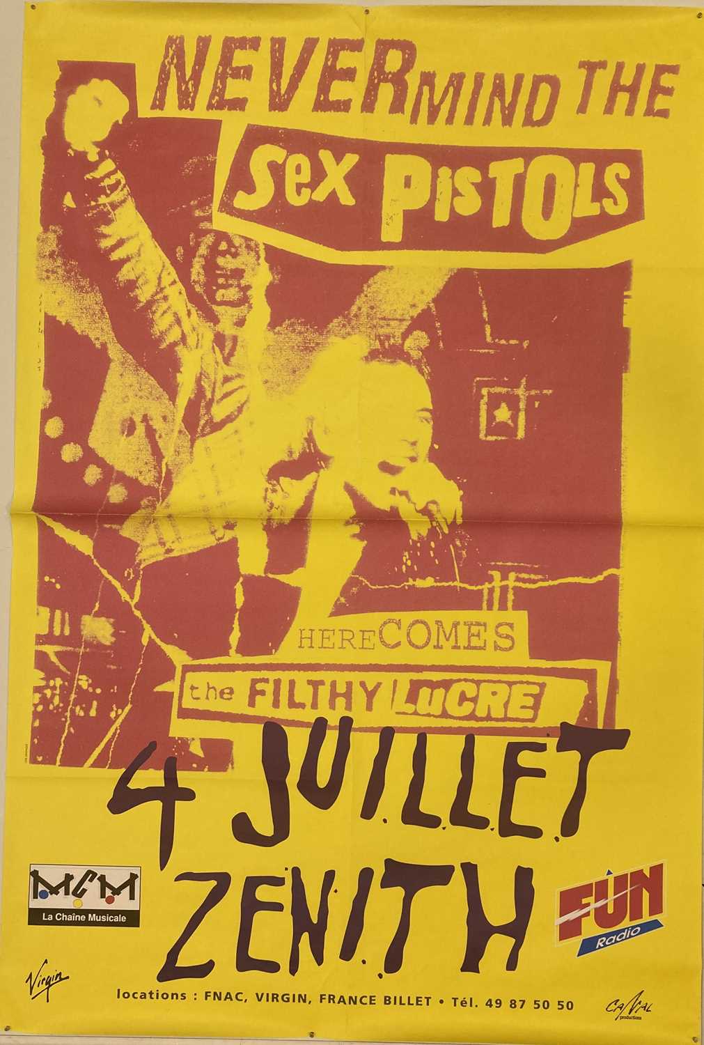 Lot 188 Sex Pistols Billboard Posters