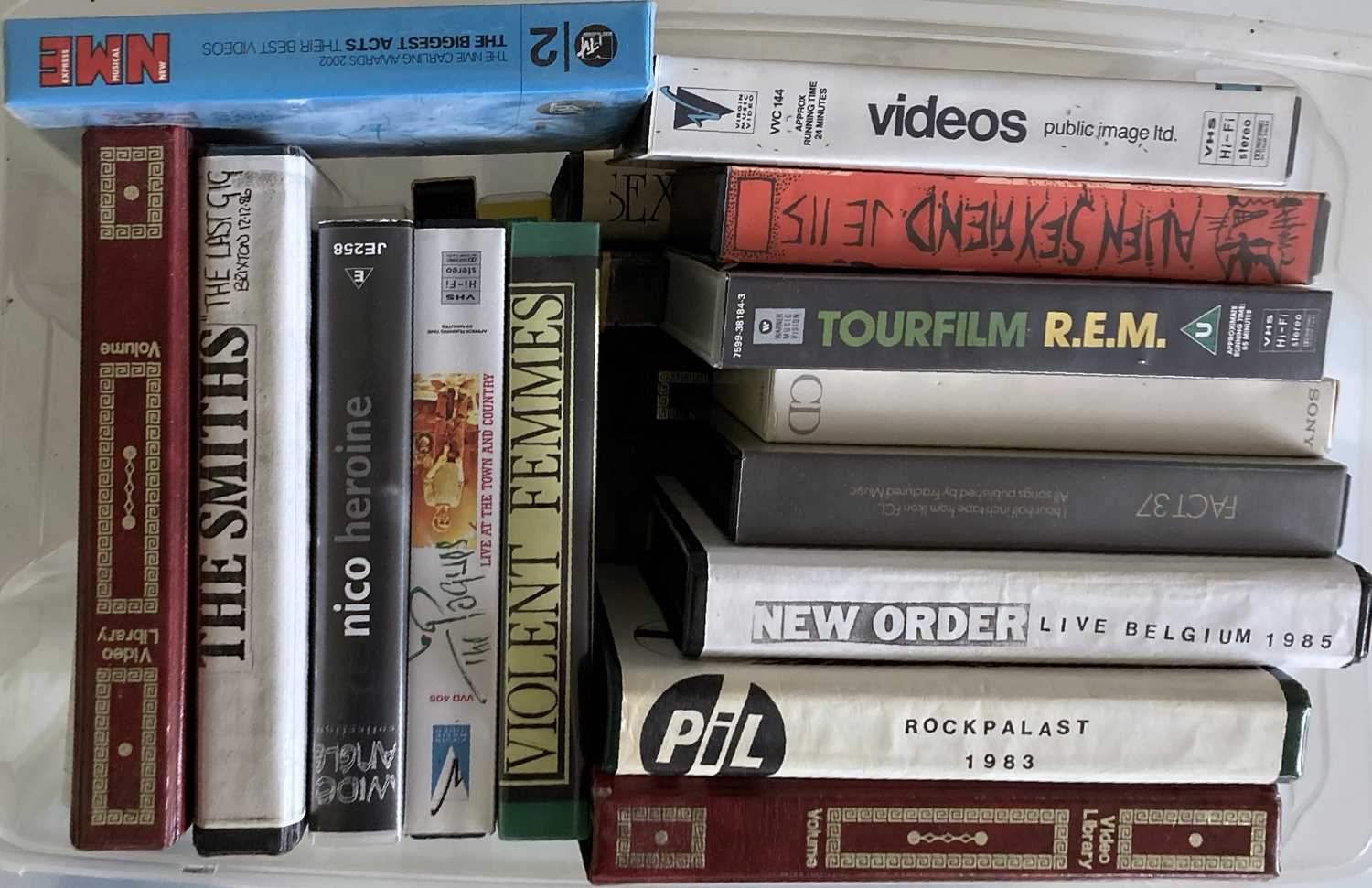 Lot 40 - PUNK / INDIE AND NEW WAVE VHS.