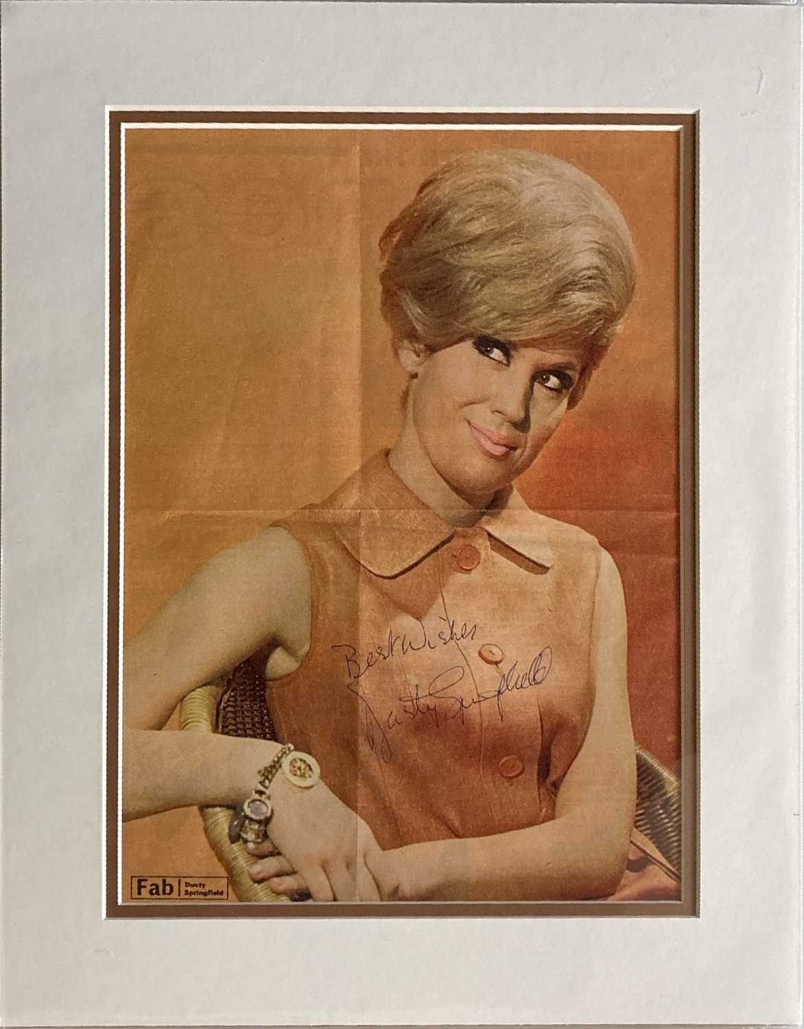 Lot 311 - 1960S STAR AUTOGRAPHS - MAYALL / MARIANNE