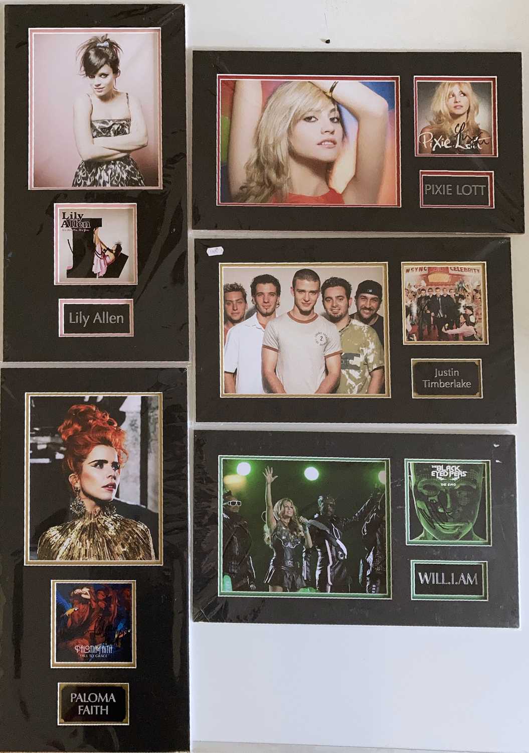 Lot 321 CONTEMPORARY POP STARS SIGNED lot-321-contemporary-pop-stars-signed