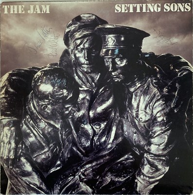 Lot 541 - THE JAM - SETTING SONS SIGNED LP.