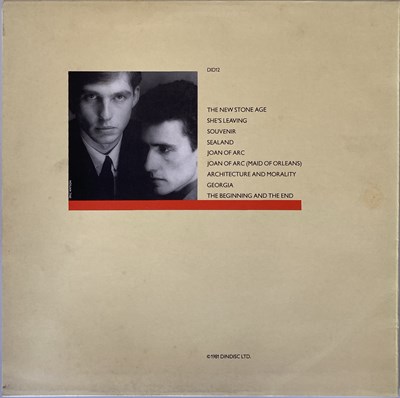 Lot 326 - OMD SIGNED LP AND SMASH HITS COMPETITION WINNERS CARD.