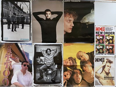 Lot 196 - ROCK / INDIE POSTERS - HAPPY MONDAYS / NEW ORDER