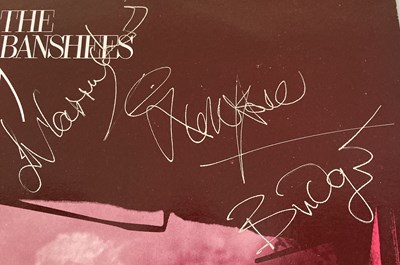 Lot 336 - SIOUXSIE AND THE BANSHEES SIGNED LP.