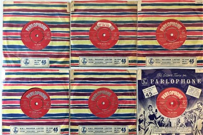 Lot 826 - 1960 RED 45-R SERIES PARLOPHONE 7" COLLECTION