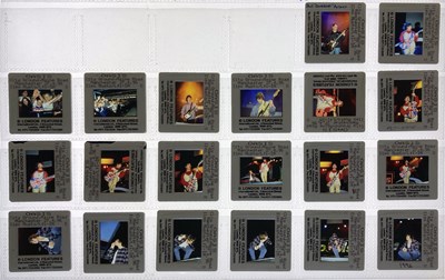 Lot 425 - MUSIC TRANSPARENCIES - OASIS AND MANCHESTER MUSIC.