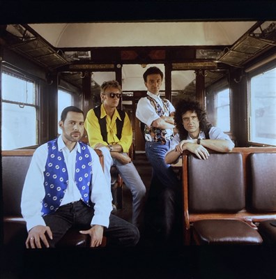 Lot 430 - MUSIC TRANSPARENCIES - QUEEN.