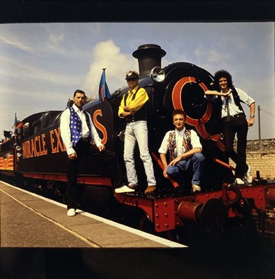 Lot 430 - MUSIC TRANSPARENCIES - QUEEN.