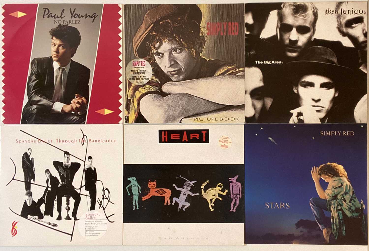 Lot 837 - 80s/ 90s/ 00s ROCK/ POP - LPs