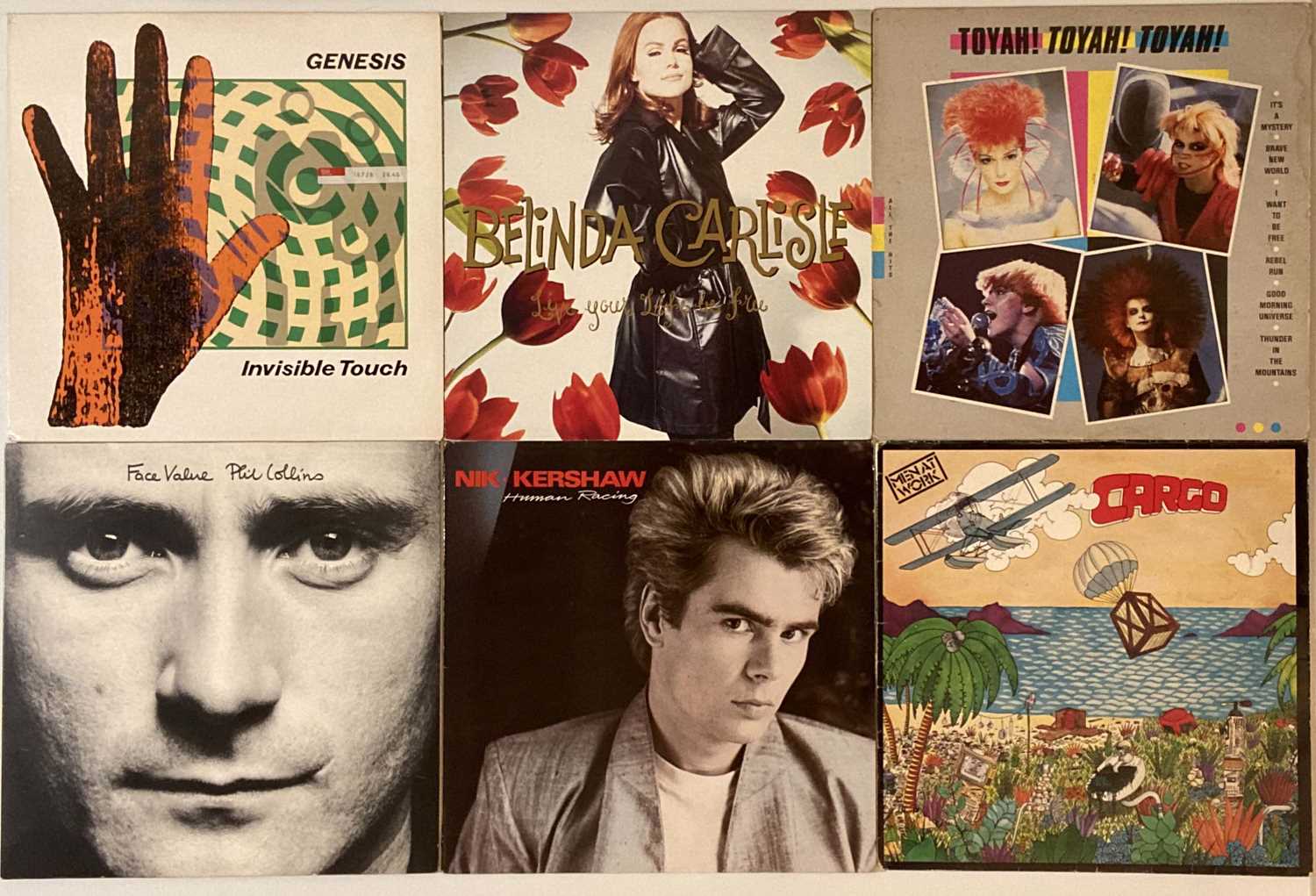 Lot 837 - 80s/ 90s/ 00s ROCK/ POP - LPs