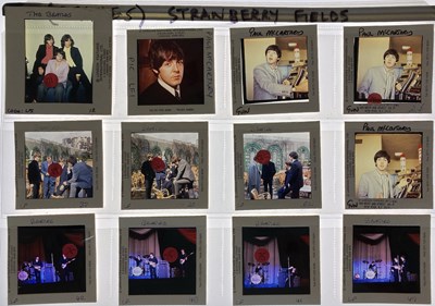 Lot 437 - MUSIC TRANSPARENCIES - THE BEATLES / PAUL MCCARTNEY.