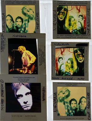 Lot 441 - MUSIC TRANSPARENCIES - NIRVANA/KURT COBAIN.