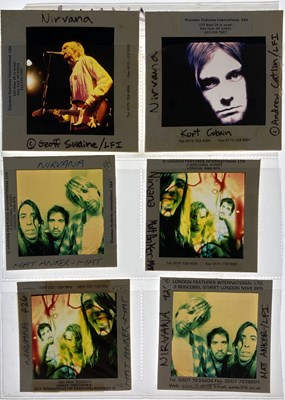 Lot 442 - MUSIC TRANSPARENCIES - NIRVANA/KURT COBAIN.