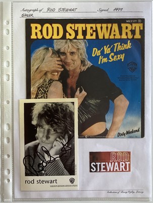 Lot 333 - ROCK AND POP STARS SIGNED - MALE STARS.